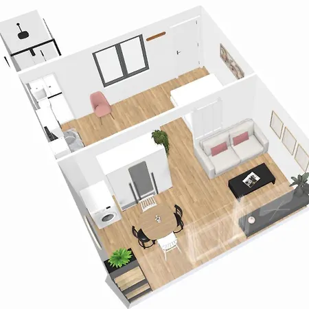 Cosy Proche Cathedrale Appartement Reims